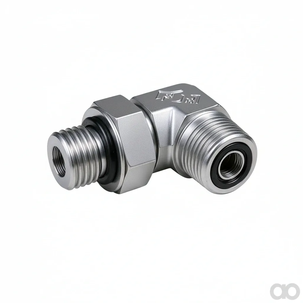 Prillinger-00808818 - ORFS screw-in 90-degree elbow 11/16 (00808818)