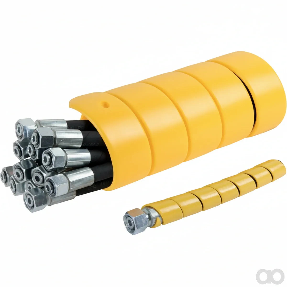 Prillinger-00808892 - PE Coil Diameter 80/90 Yellow (00808892)
