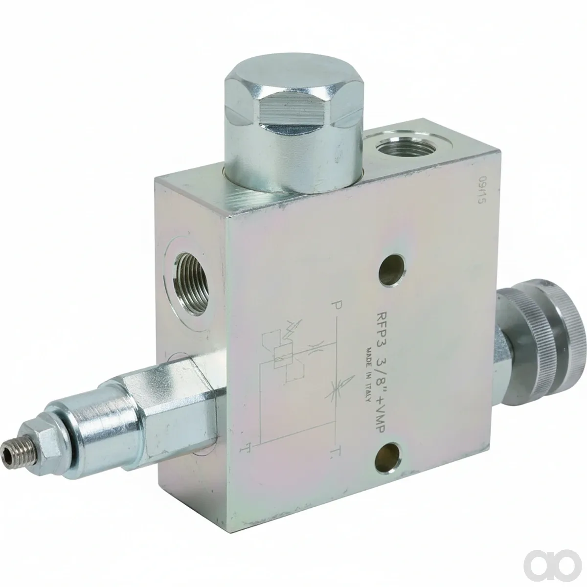 Prillinger-00816439 - Flow divider Rfp3 3/8 with Dbv (00816439)