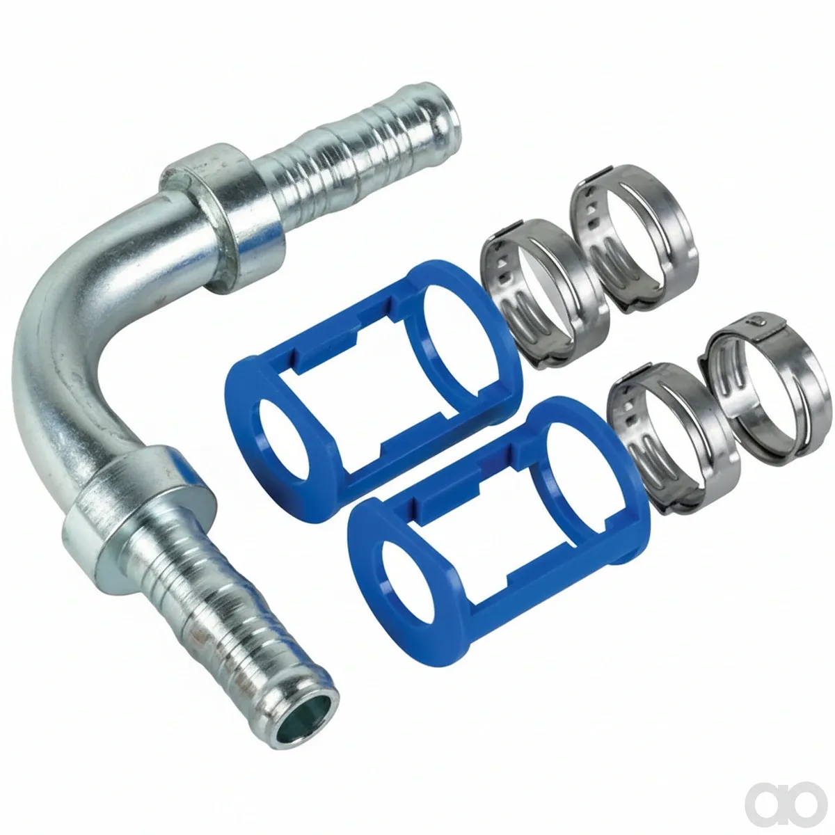 Prillinger-00818693 - Clip hose connector 90 DN12 (00818693)