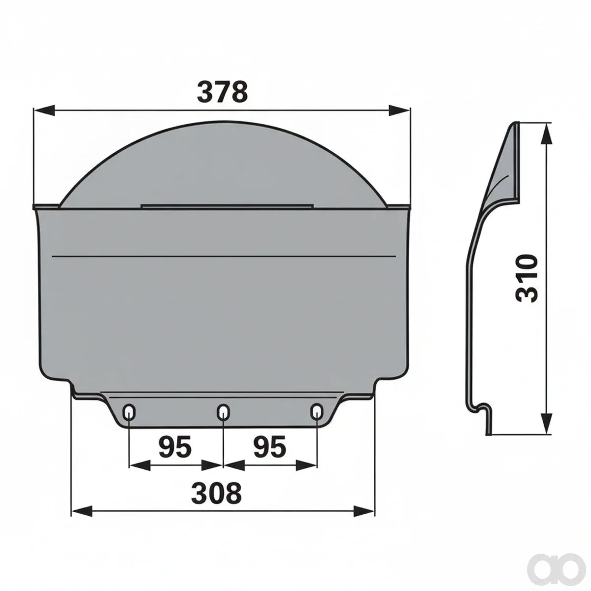 Prillinger-20138605 - Sliding shoe split, NEW version (20138605)