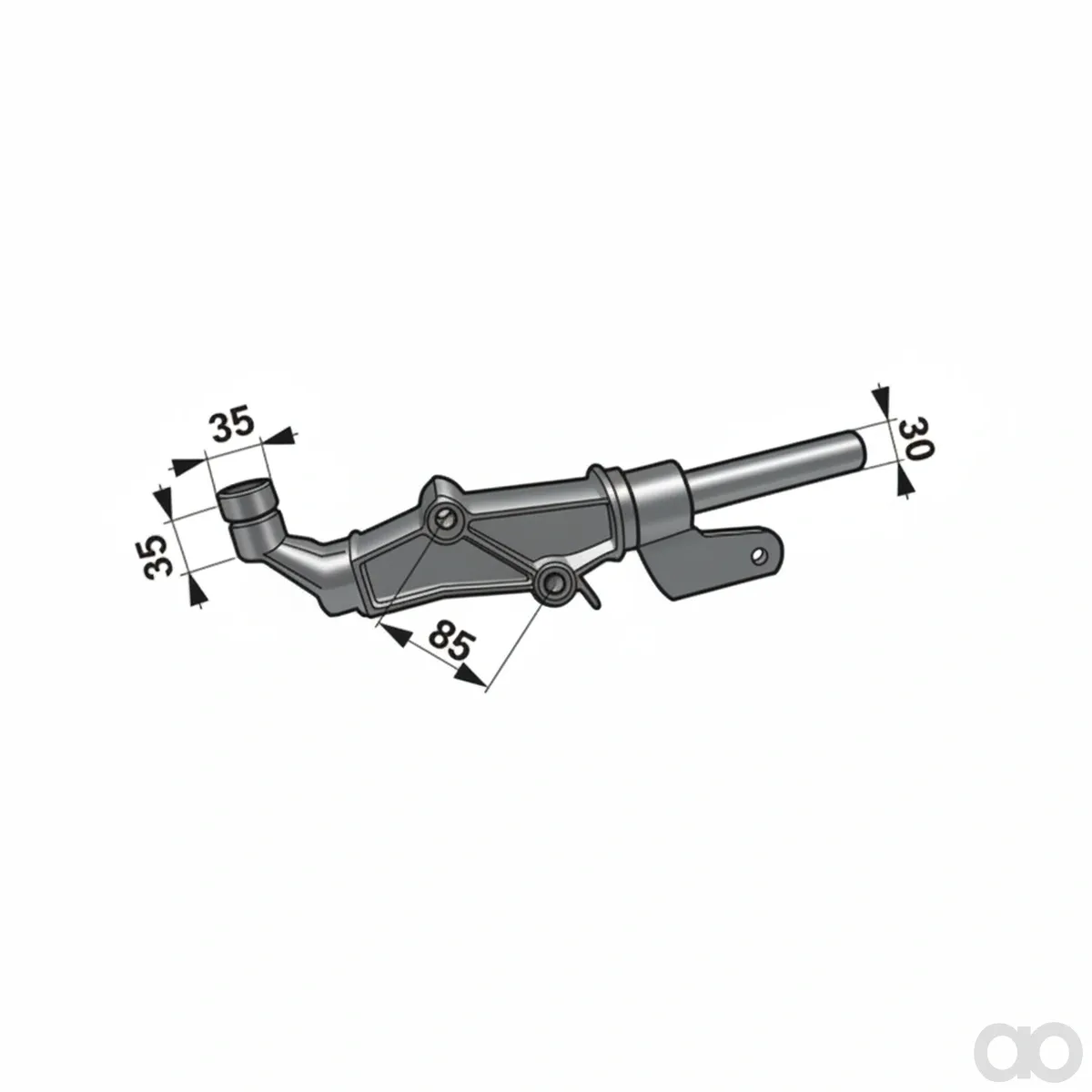 Prillinger-20498148 - Rotor arm complete, Fella 498 (20498148)