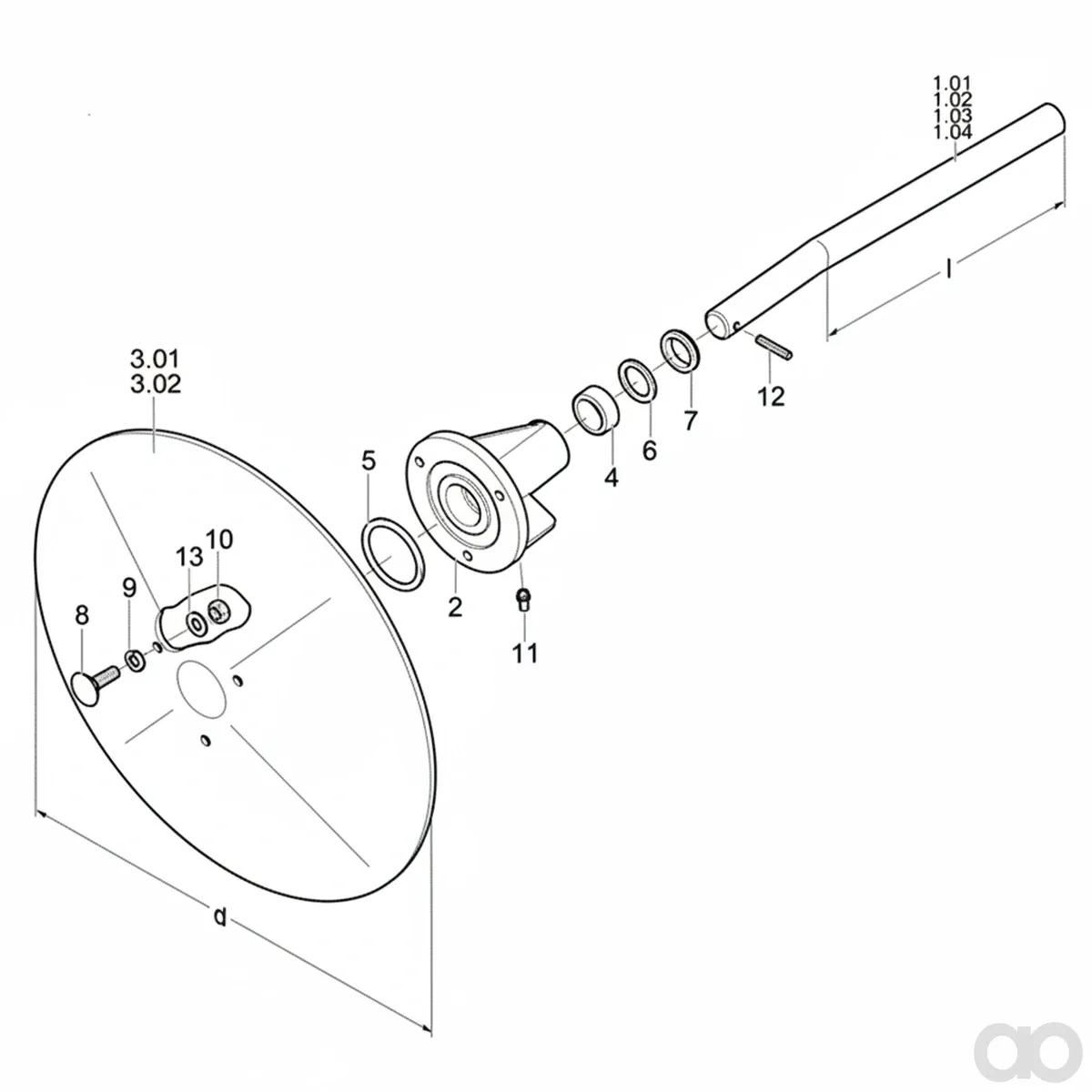 Rabe - 91117821 - Marker Disc