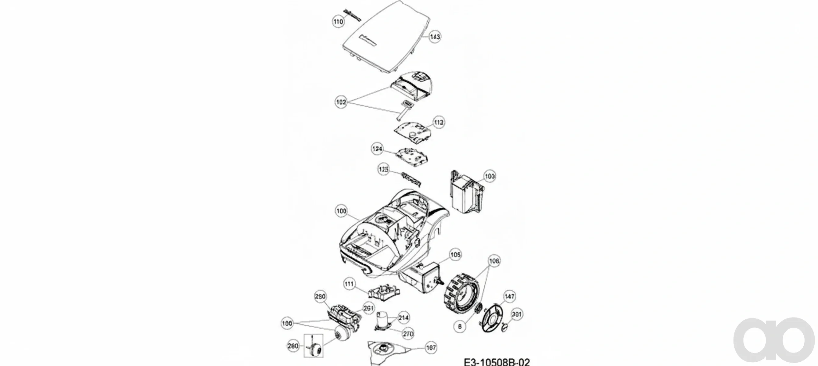 Robomow - SPP7016A - Main Board Without Panel