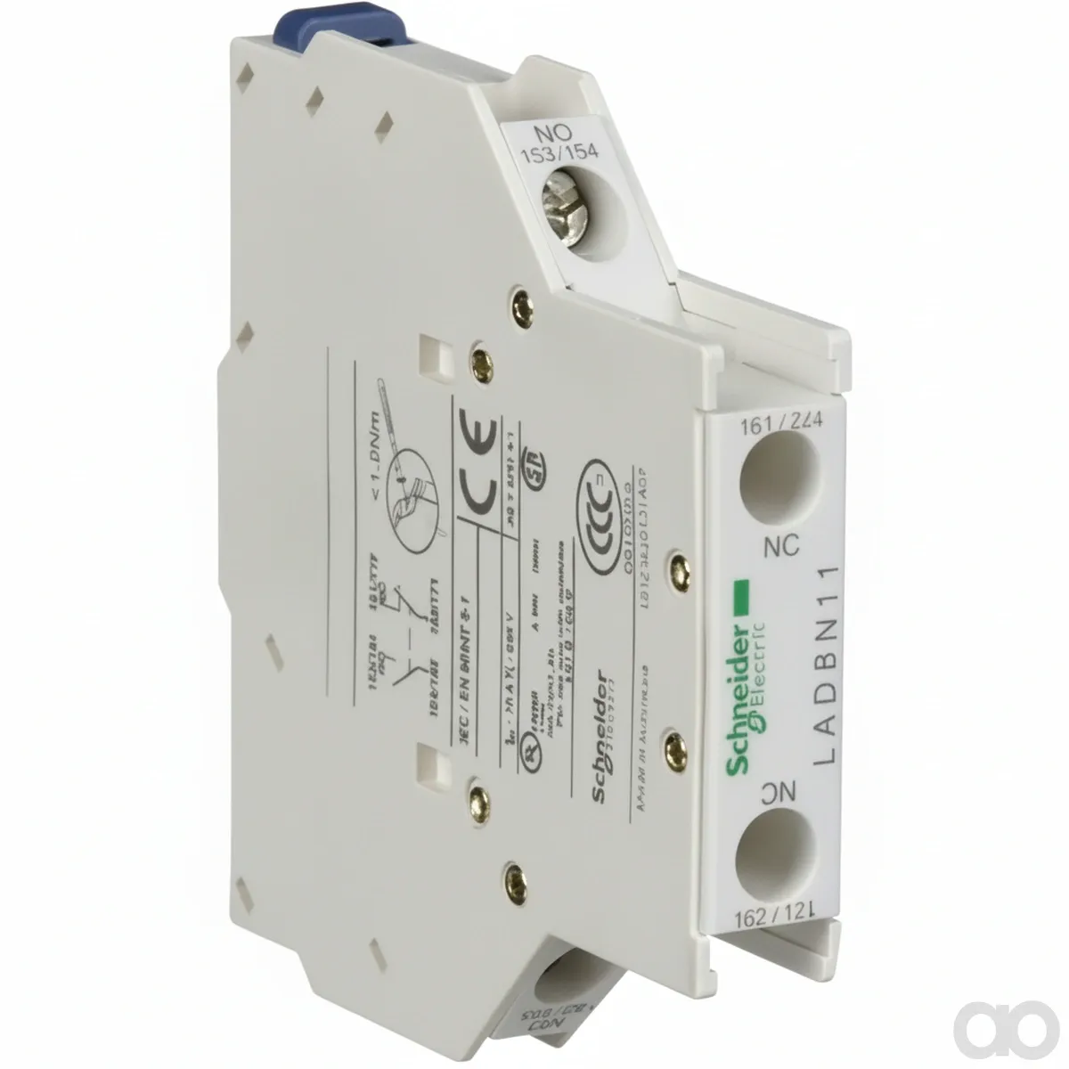 Schneider Electric - LAD8N11 - Auxiliary Contact Block 1m+1v-Contact