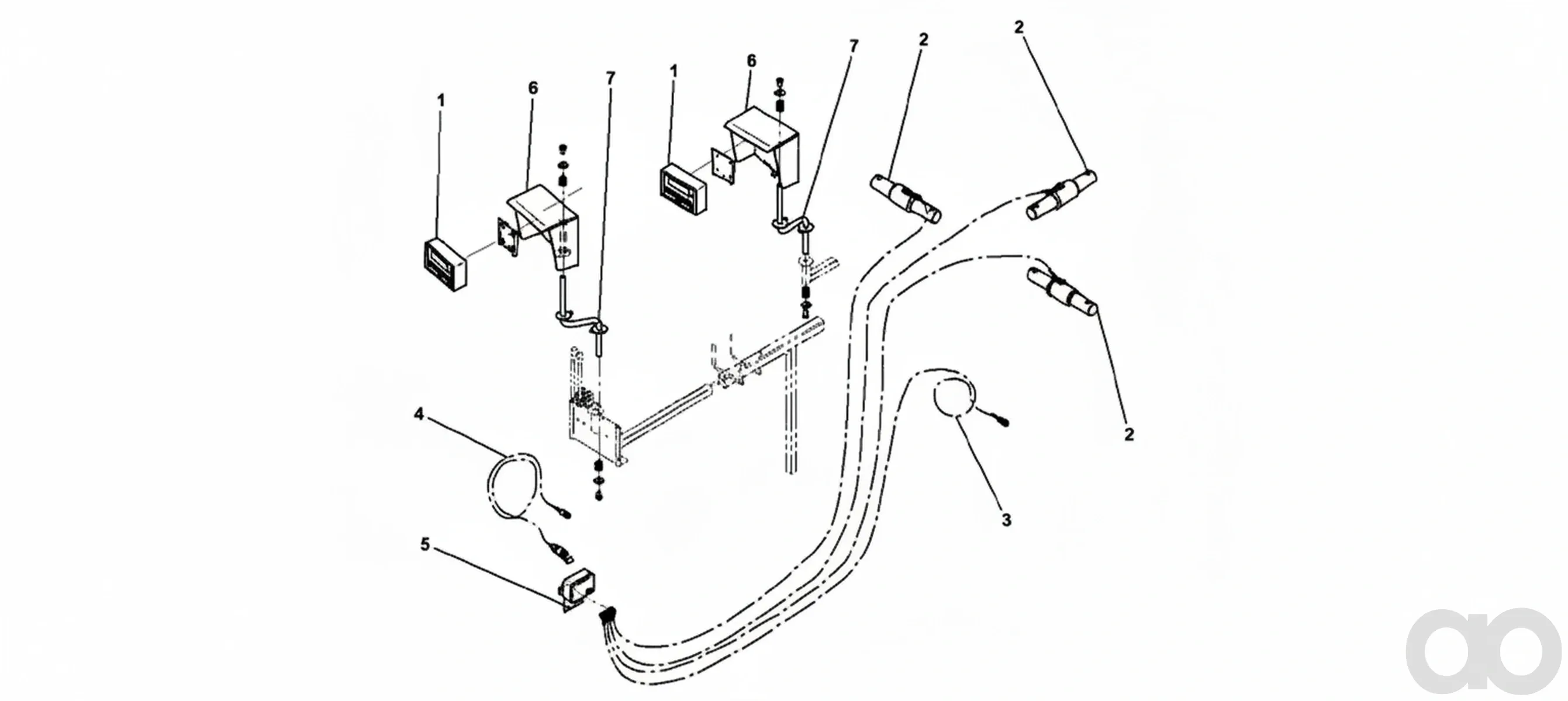 Siloking - 603076 - Load Cell Connection Cable 3.5m