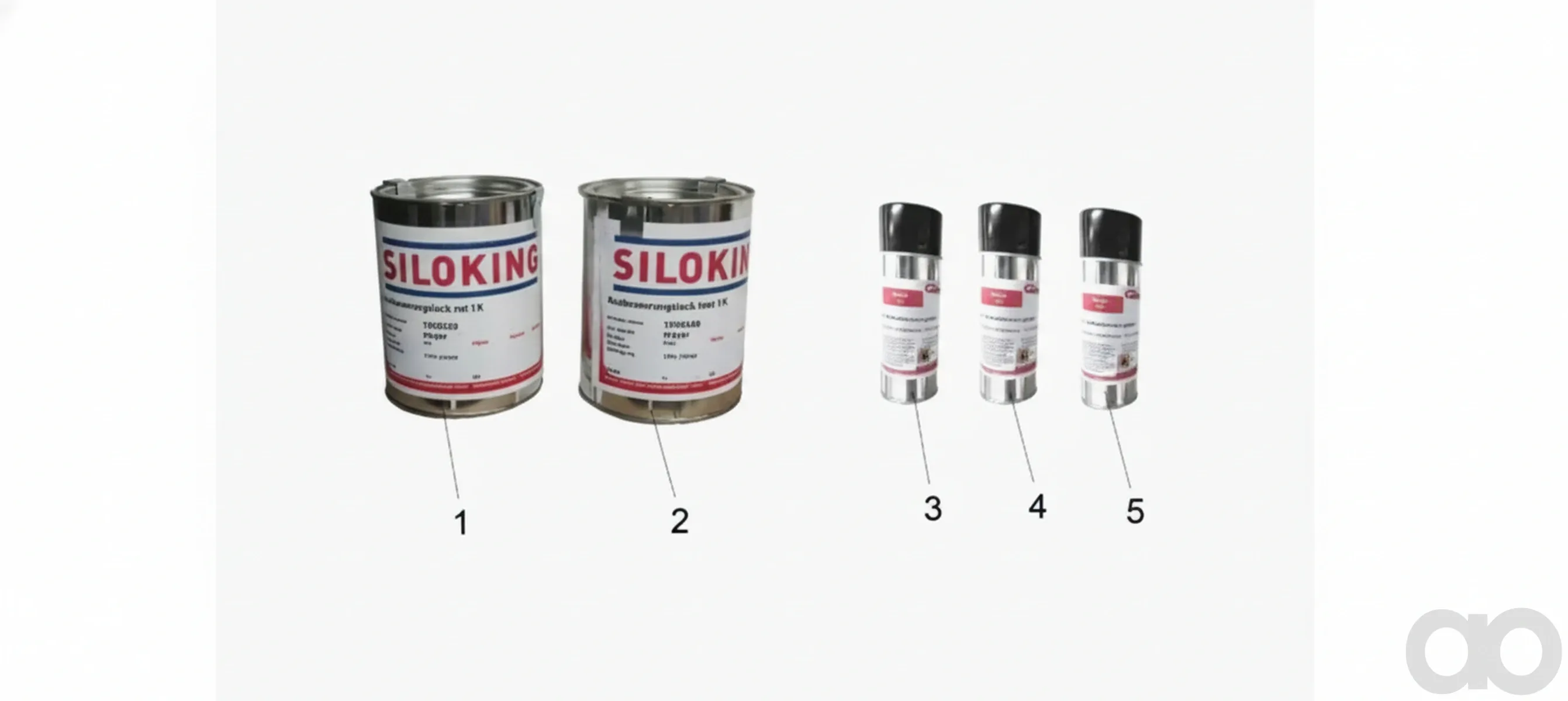 Siloking - 629371 - Touch-Up Paint Red