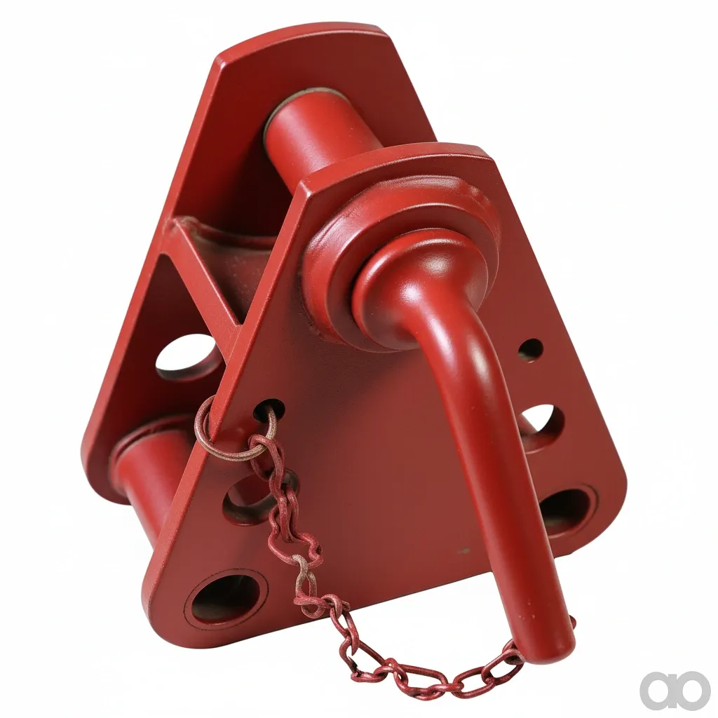 Steyr-523130101 - Trailer Jaw with Pin Steyr (523130101)