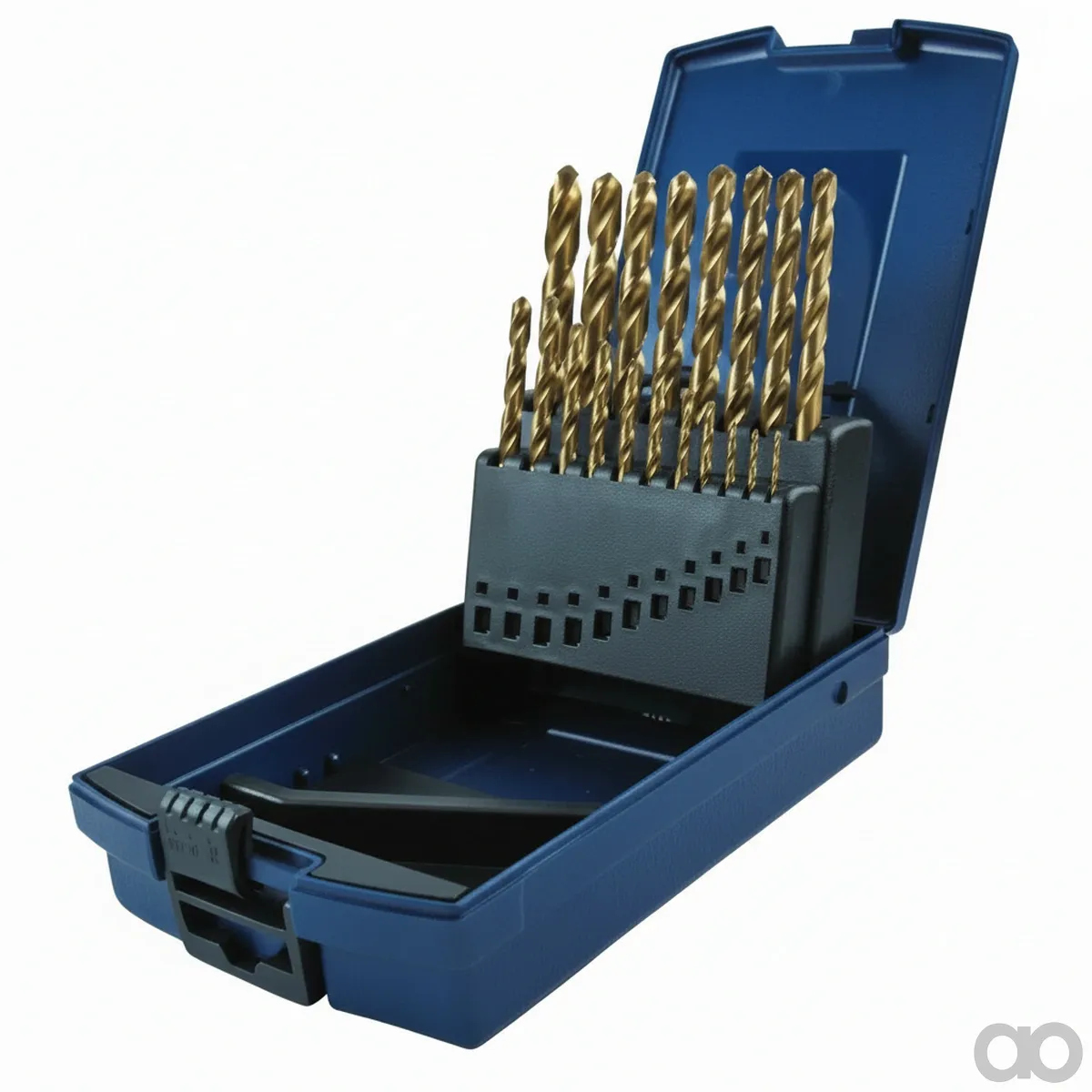SW Stahl - 80519L - Twist Drill Set 19 Pieces, Ground