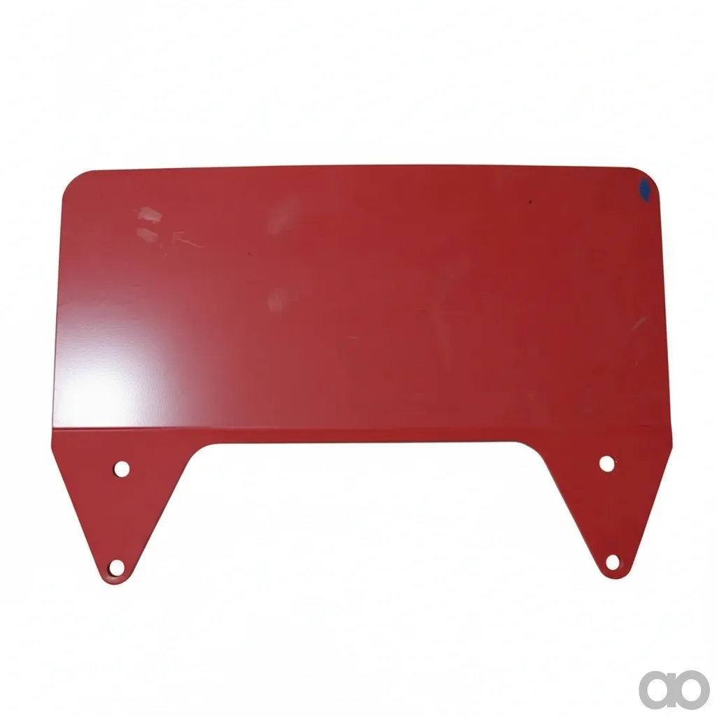 Unbranded-34332303 - Warning Sign Plate Bent