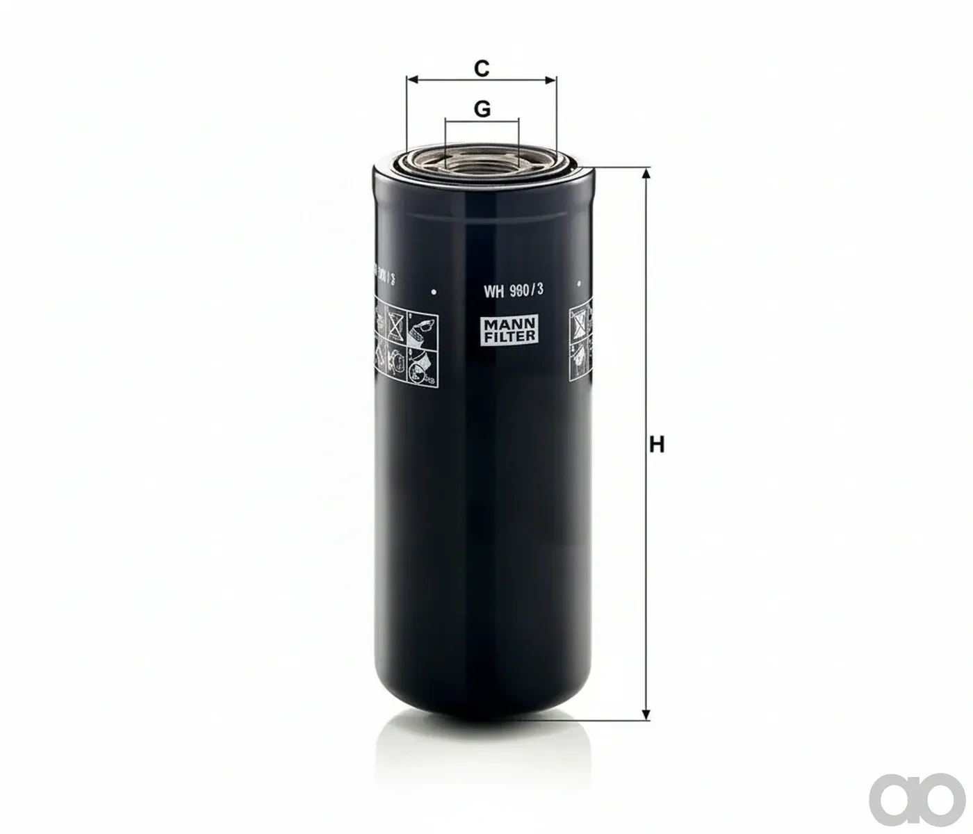 Unbranded - WH9803 - Hydraulic Filter