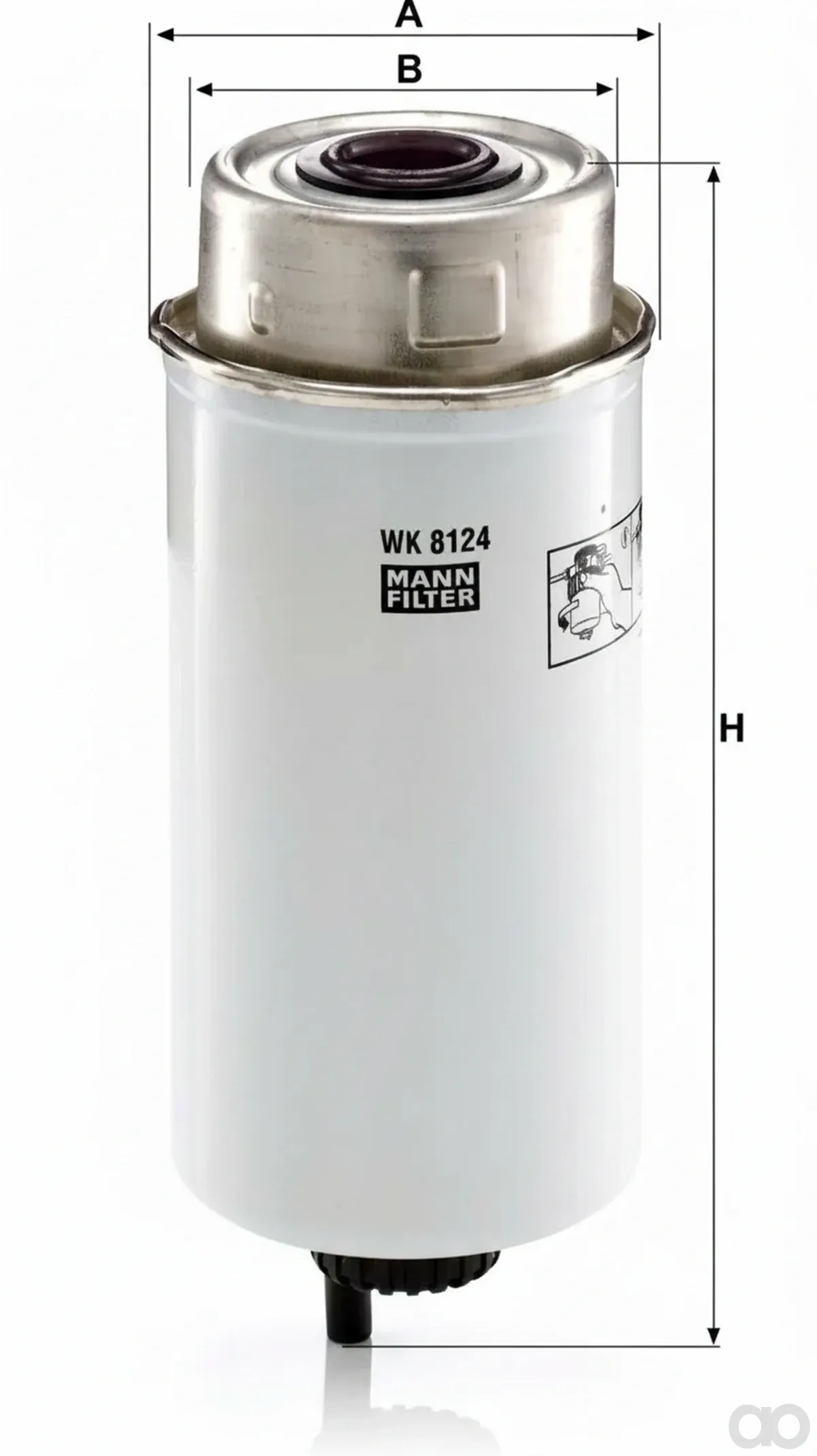 Unbranded - WK8124 - Fuel Filter