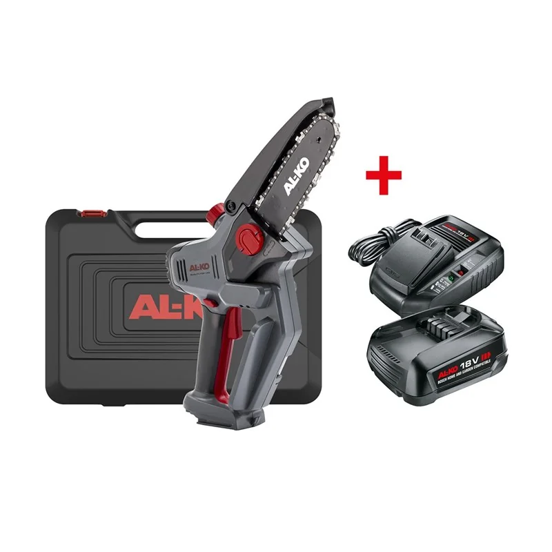 Al Ko - 114023 - Cordless Chainsaw CSM 1815 Set