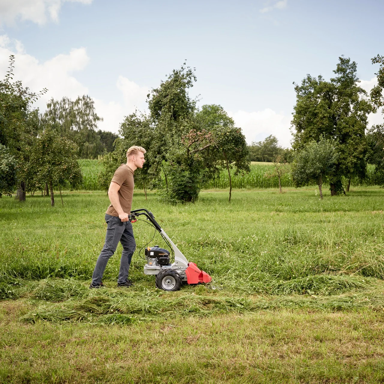 Al Ko - 114098 - Petrol Bar Mower BM875 IV