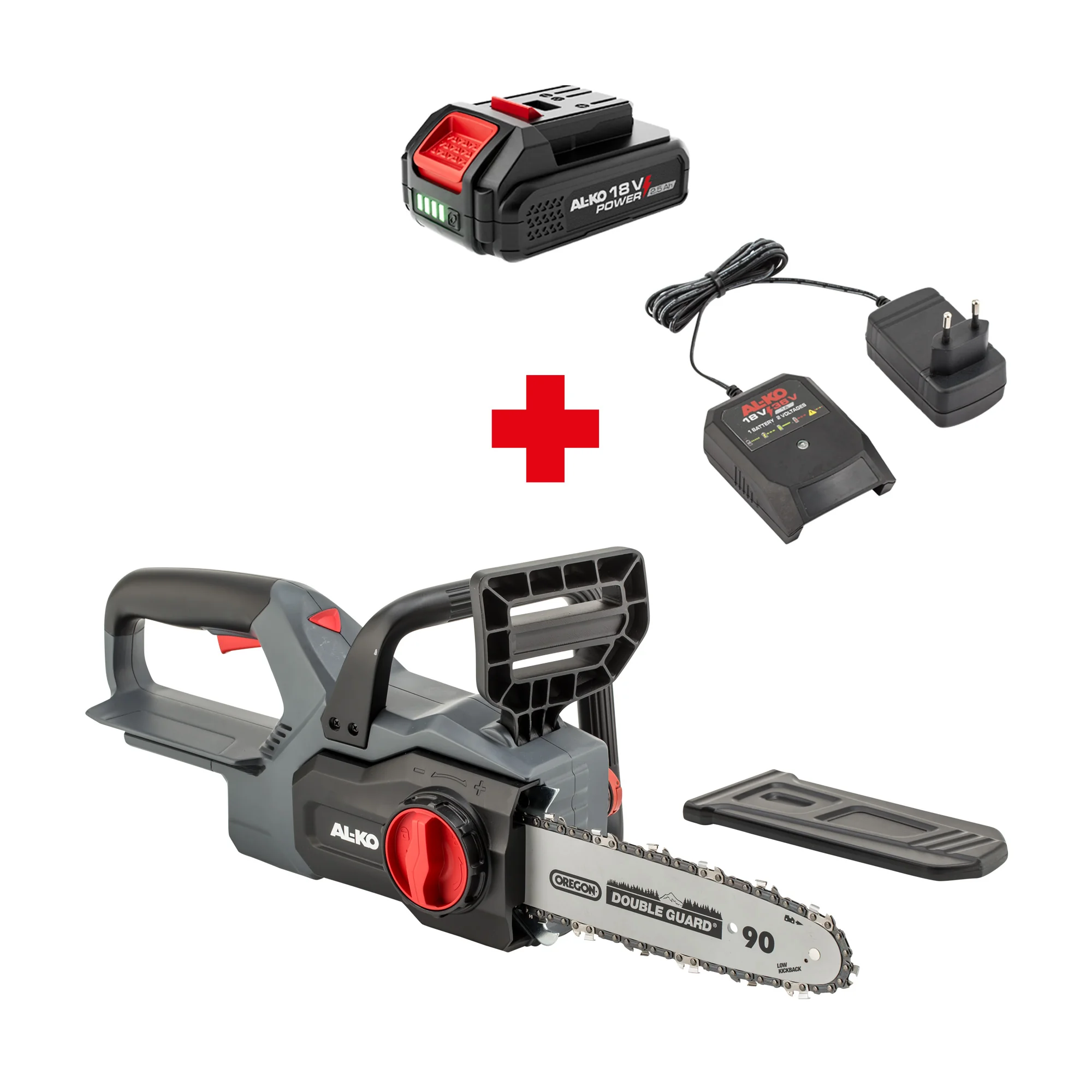 Al Ko - 114136 - Cordless Chainsaw CSD 1825 18 V Set