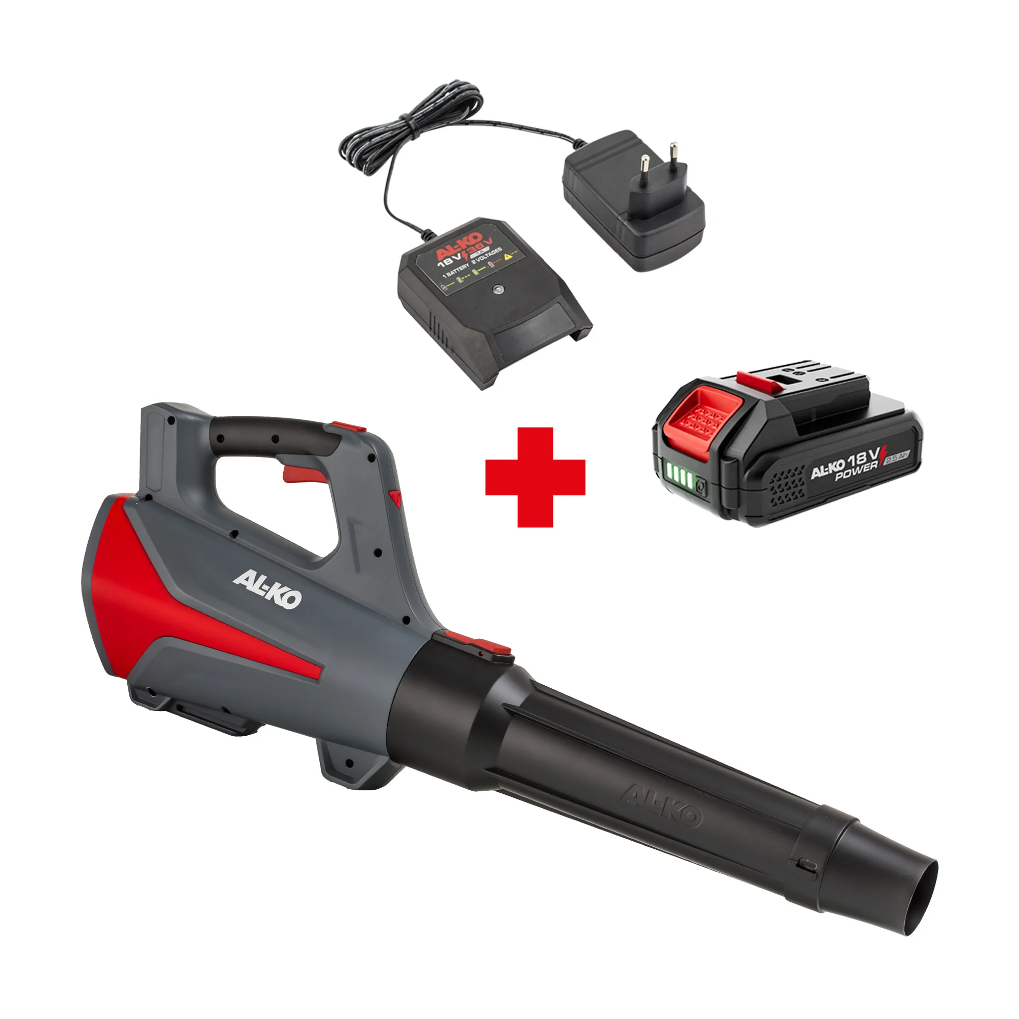 Al Ko - 114142 - Cordless Blower AKKU LBD 1880 18 V Set 2.5 Ah