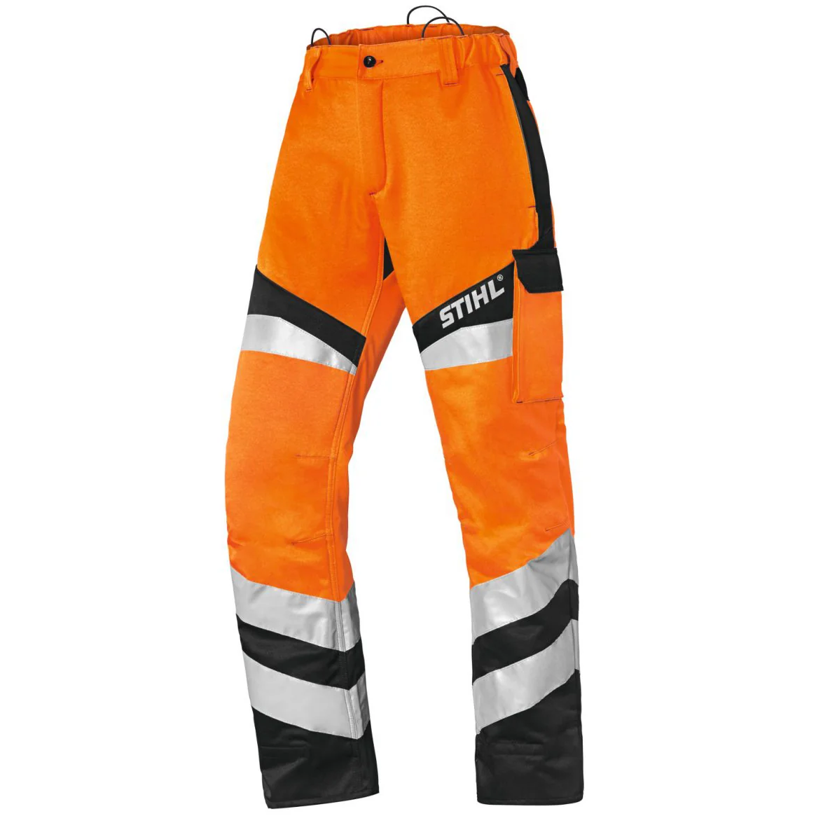 STIHL - 0088-534-0005 - Protective Trousers Protect FS L with Reflectors for Brushcutter Work