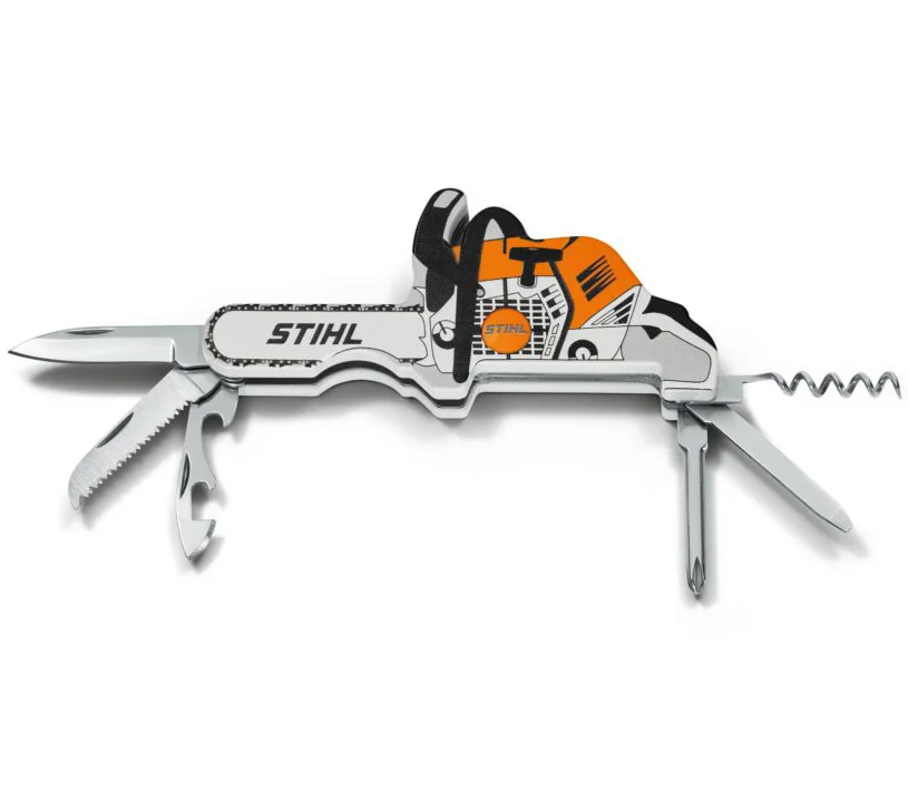 STIHL - 0421-600-0184 - Swiss Multifunction Knife Chainsaw