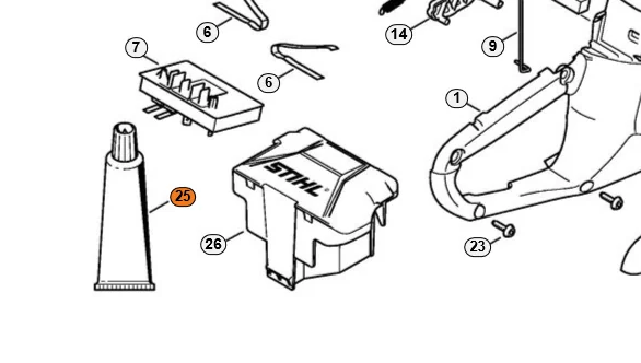 STIHL - 0781-110-1011 - Special Grease for Electronic and Ignition Systems 100 g