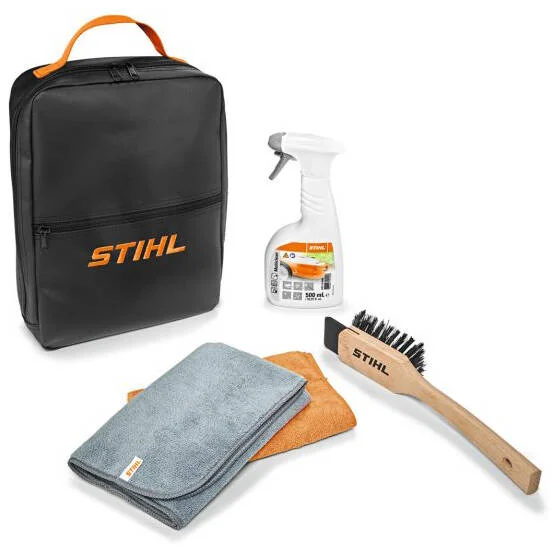STIHL - 0782-516-8605 - Care&Clean Set for Cleaning Lawn Mowers and Robots