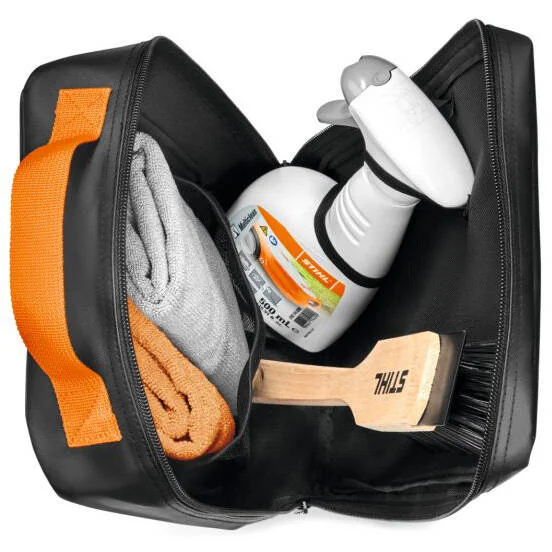 STIHL - 0782-516-8605 - Care&Clean Set for Cleaning Lawn Mowers and Robots