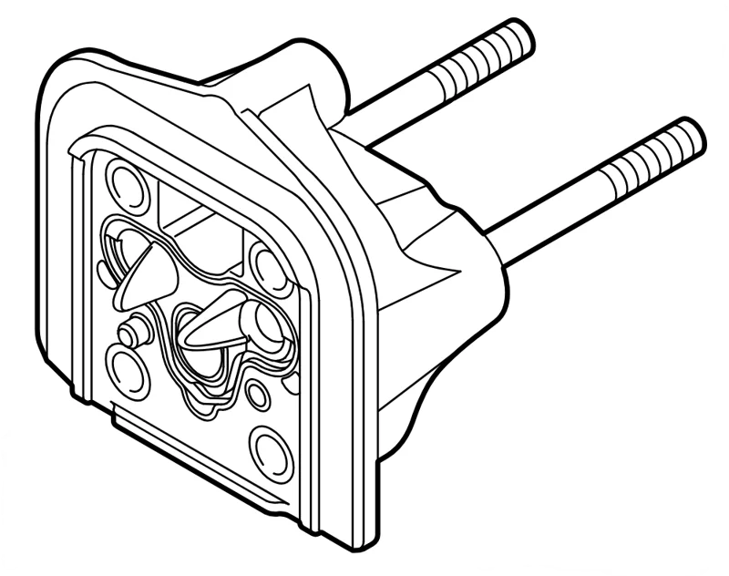 Stihl - 4140-120-2300 - Intermediate Flange