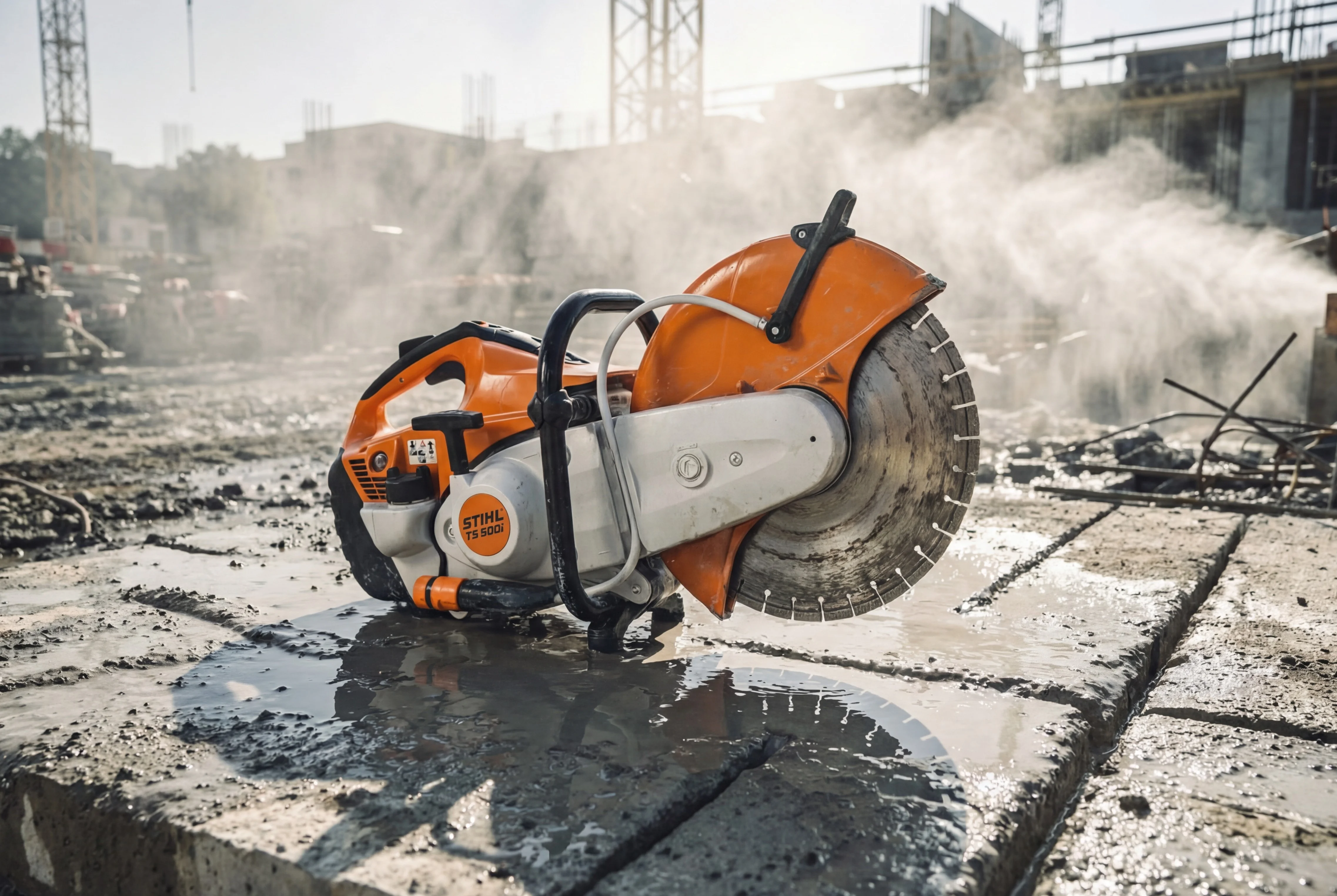 STIHL - 4250-011-2810 - Petrol Cut-Off Saw TS 500i 5.3 hp 350 mm