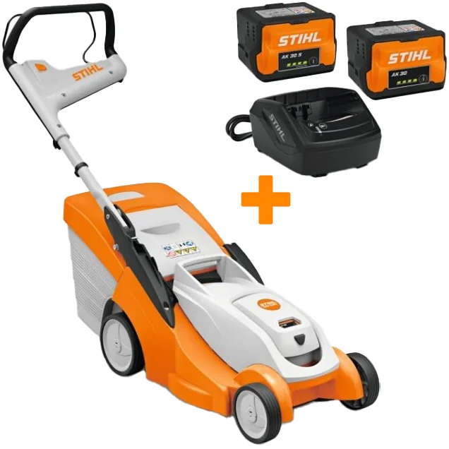 STIHL - 6320-200-0097 - Cordless Lawn Mower RMA 239 Set 2 Batteries and Charger