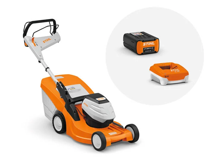 STIHL - 6358-200-0028 - Cordless Lawn Mower RMA 448 PV Set Battery + Charger