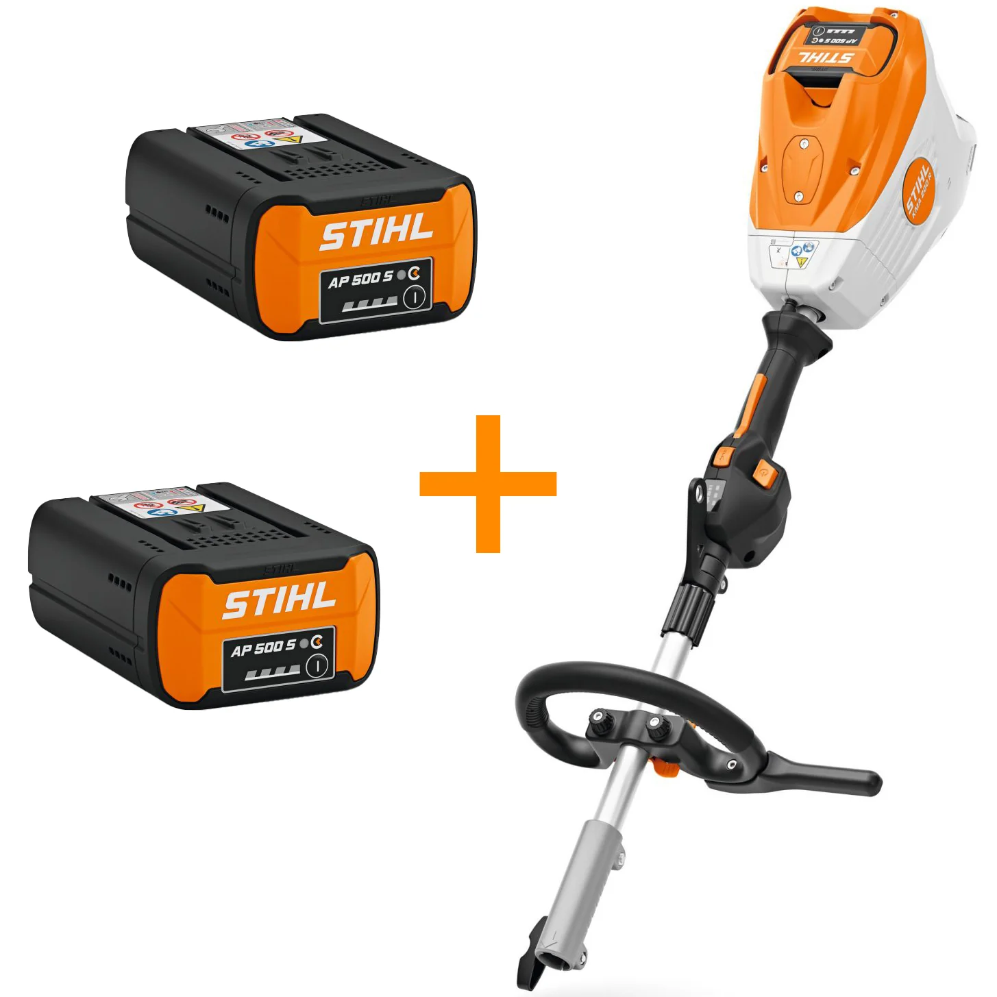 STIHL - FA03-200-0058 - KombiMotor KMA 200R 36 V with 2x Battery AP 500 S