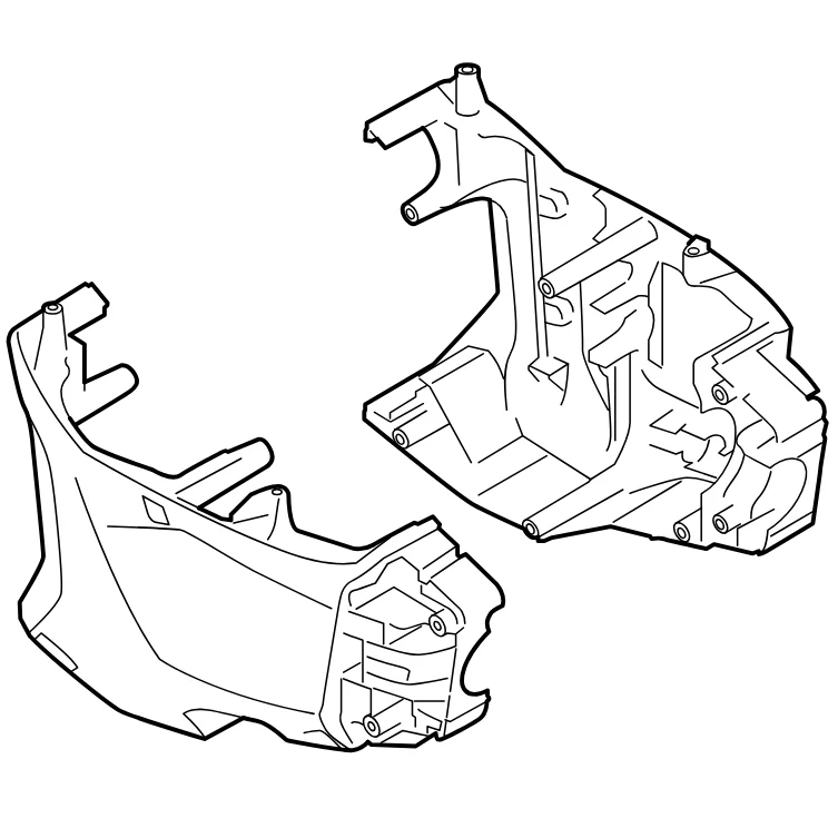 STIHL - FA03-600-0821 - Engine Housing Brushcutter FSA200