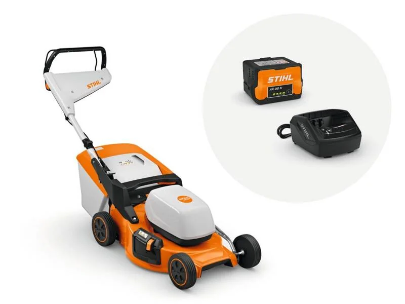 STIHL - WA22-011-1425 - Cordless Lawn Mower RMA 253 with AK30 Battery and AL101 Charger