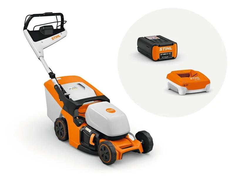 STIHL - WA40-200-0003 - Cordless Lawn Mower RMA 443 PV with AP300 S Battery and AL301 Charger