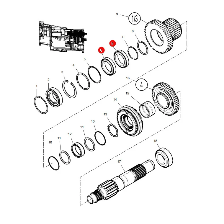 AGCO - 3011573X91 - Tapered Roller Bearing 63x94x19 Massey Ferguson
