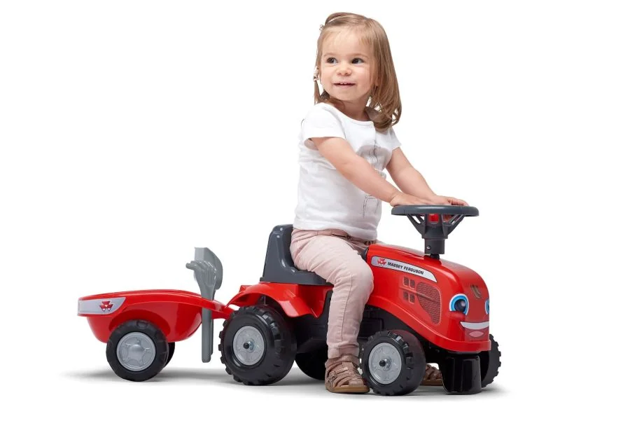 Agco - X993361900241 - Massey Ferguson Tractor With Trailer And Accessories