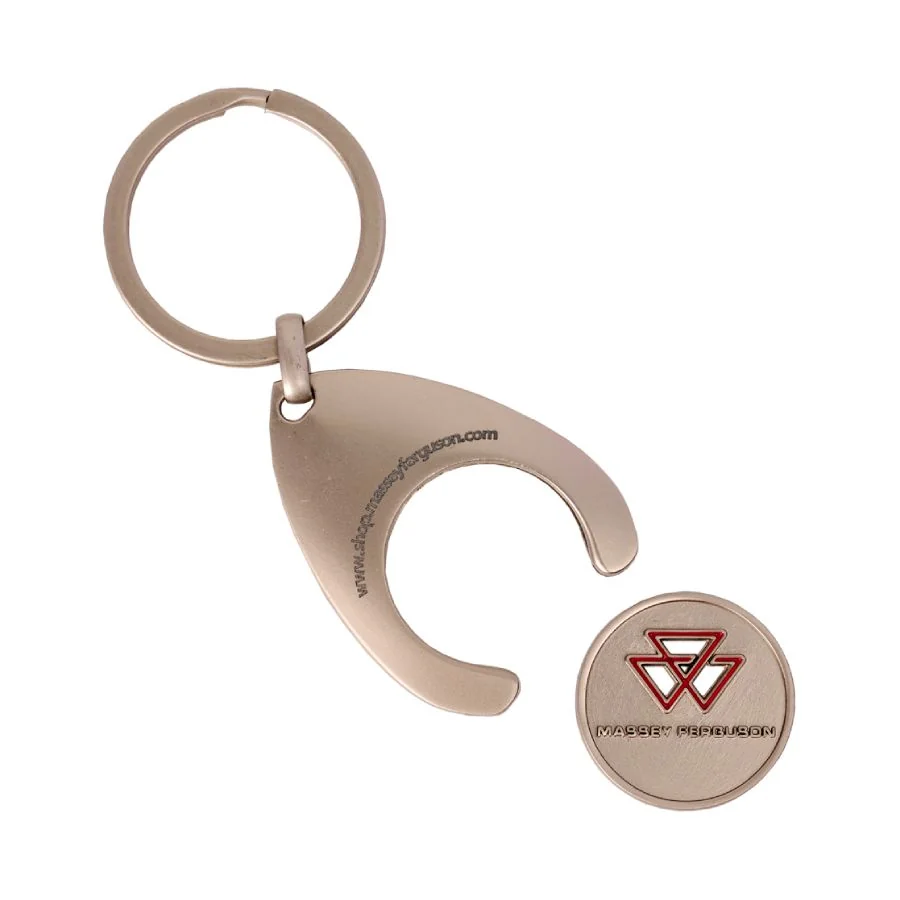 Agco - X993382401000 - Massey Ferguson Keychain With Shopping Cart Token