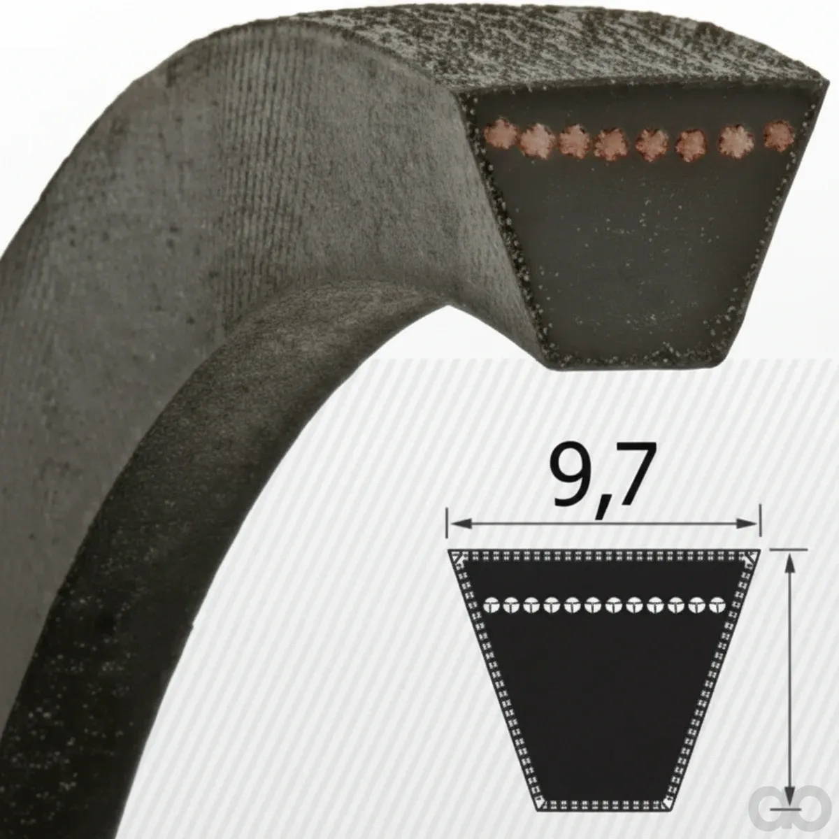 AL KO - 479151 - Drive Belt 5.13BR-X