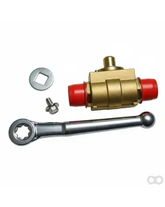 Amazone - 0451700 - Block Ball Valve Dn 8 A3C