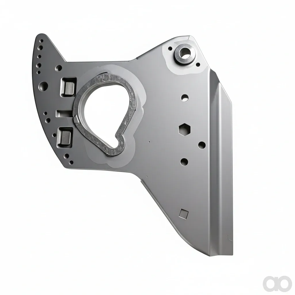 Amazone - 103696 - Base Plate Left, Contoured