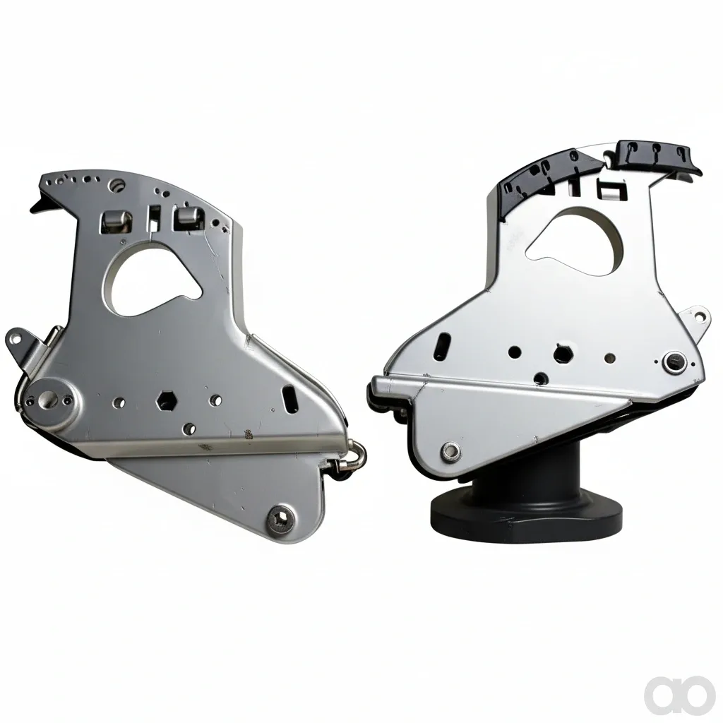 Amazone - 922878 - Base Plate Left Riveted ##E