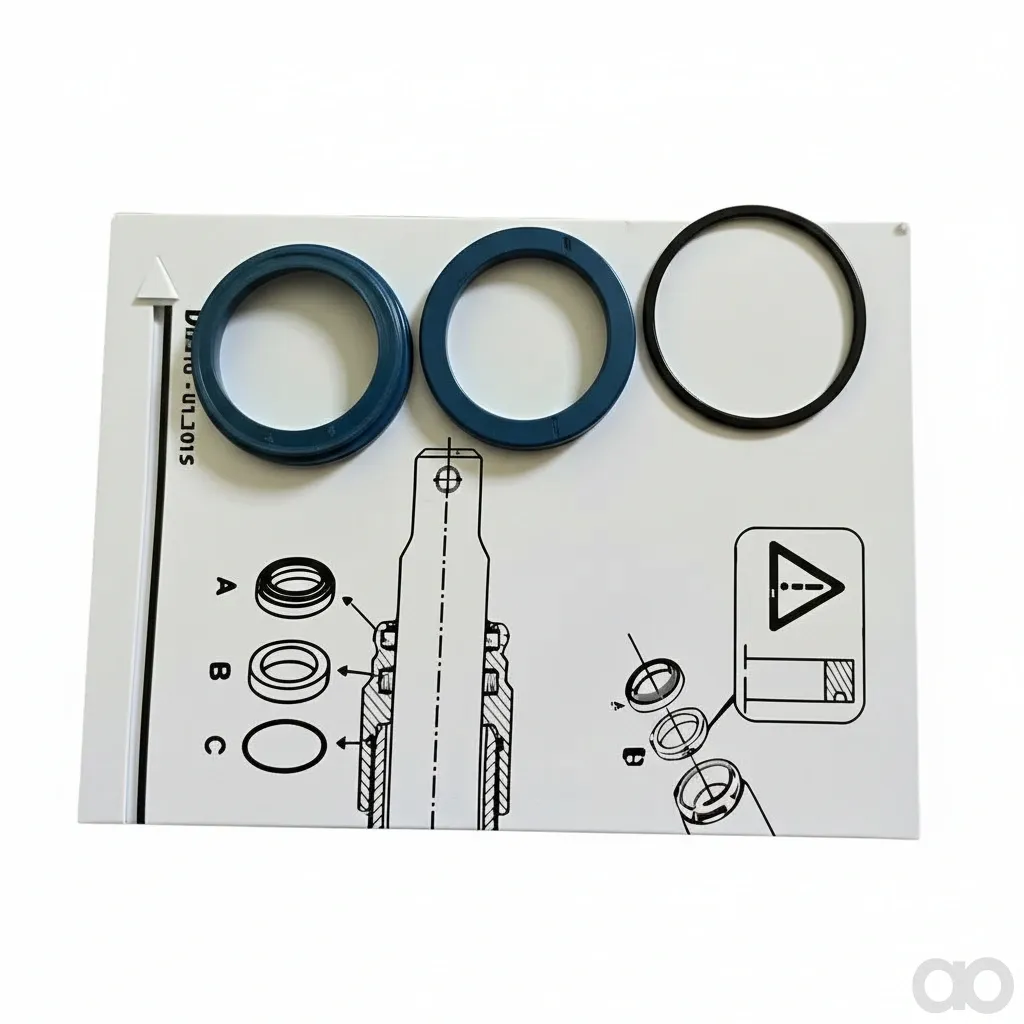 Amazone - 948079 - Seal Kit For Hydraulic Cylinder