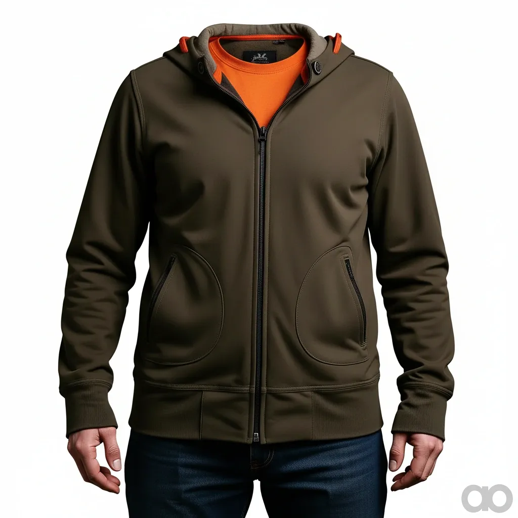 Amazone - ML590 - Women's Sweat Jacket XS (34) Cappuccino