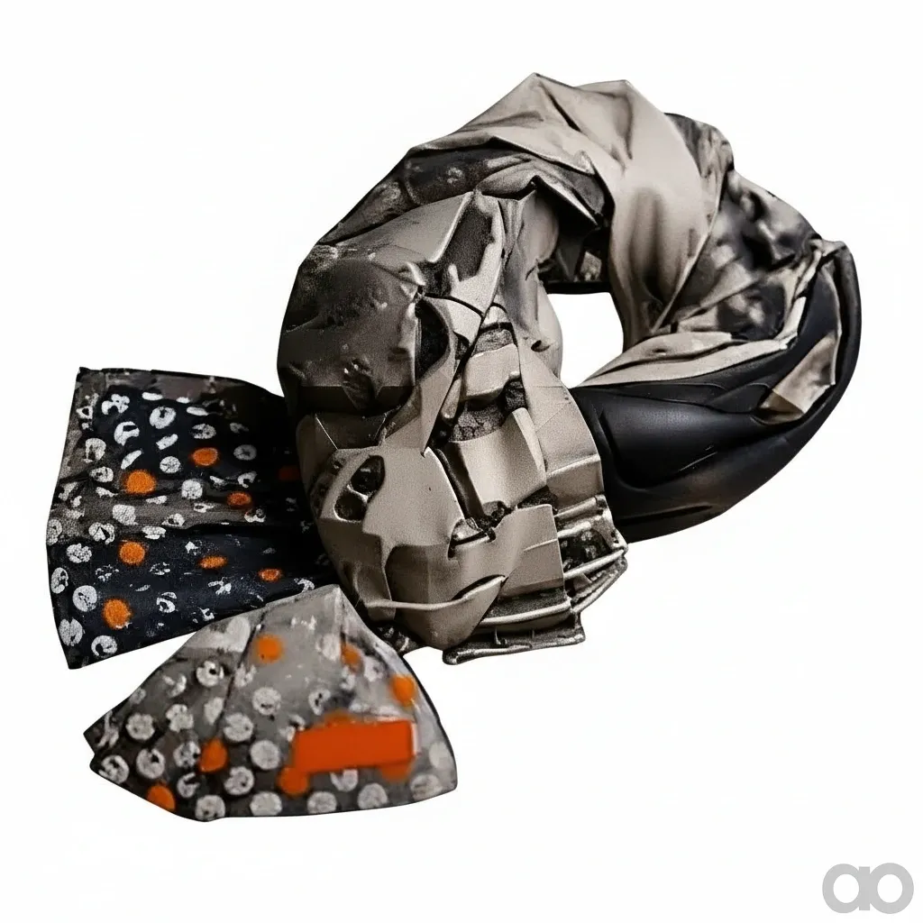 Amazone - ML637 - Women's Scarf with Amazone Design