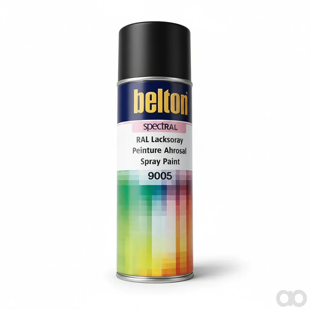 Amazone - OB056 - Paint Black Matte Spray Can 400ml