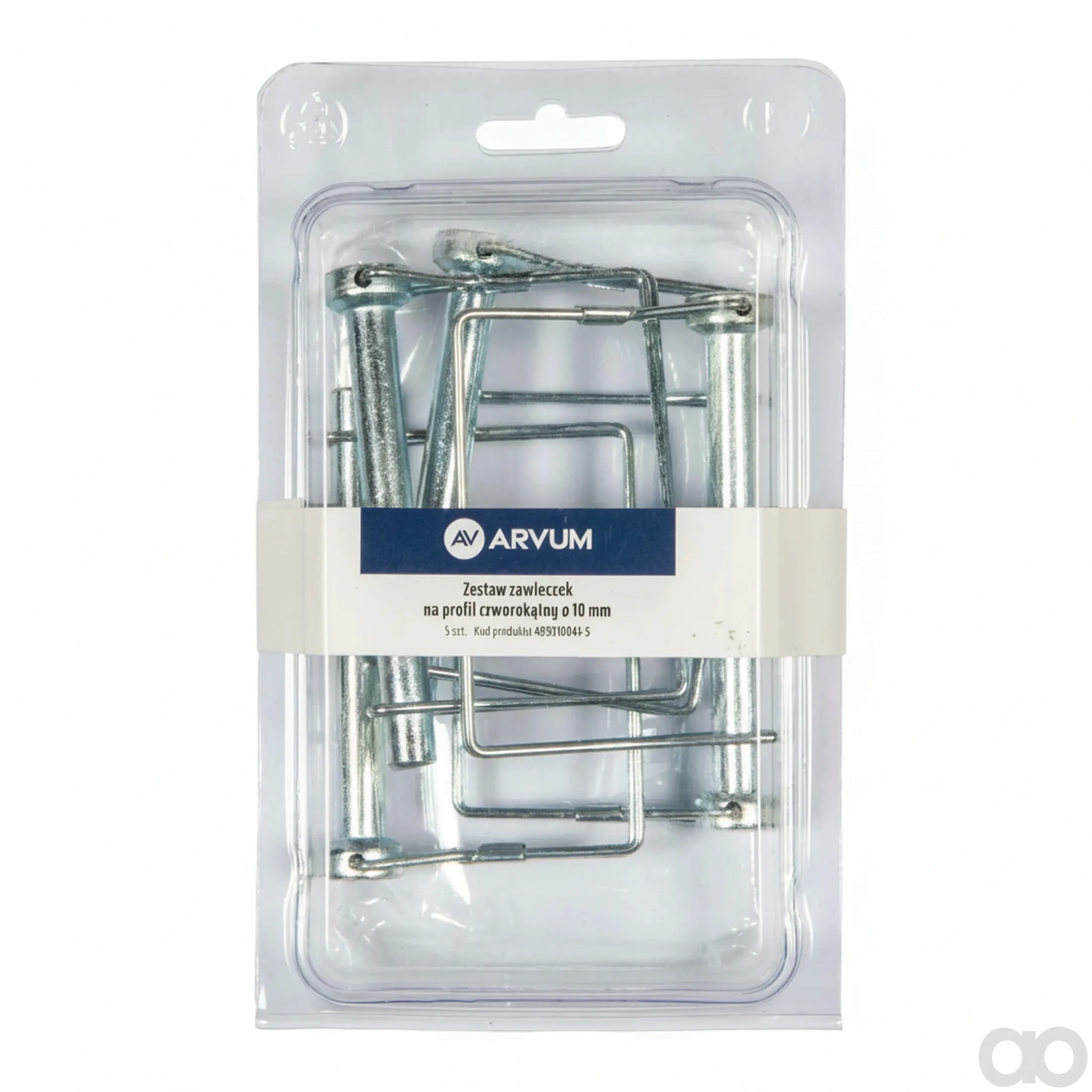 ARVUM - 4950100415 - Square Shaft Locking Pin Set Diameter 10 mm ARVUM
