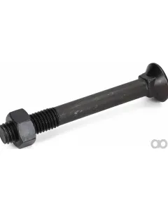 ARVUM - 495200011 - Plough Bolt & Nut, Round Countersunk Square Neck