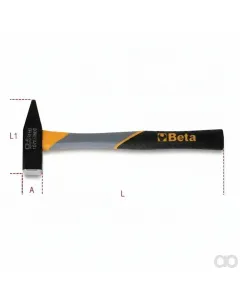 Beta - 013700700 - Hammer with Fiber Handle 1370T1000
