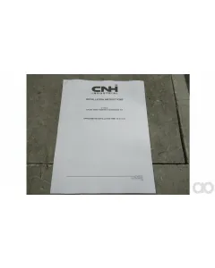 Case IH - 47543430 - Note