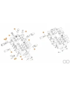 Case IH - 47556611 - Gasket Set