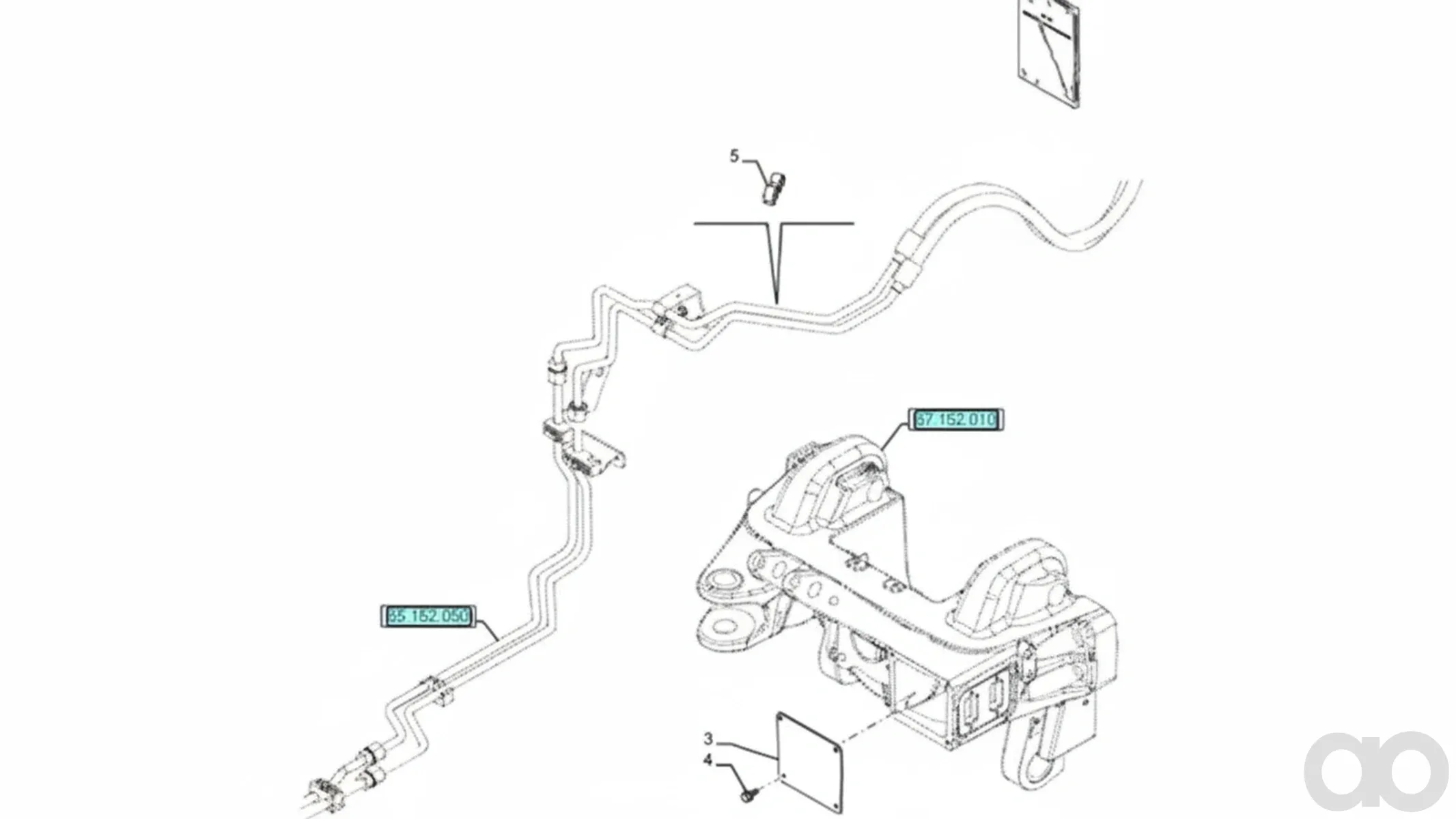 Case IH - 718235020 - Dia Kit, Tractor